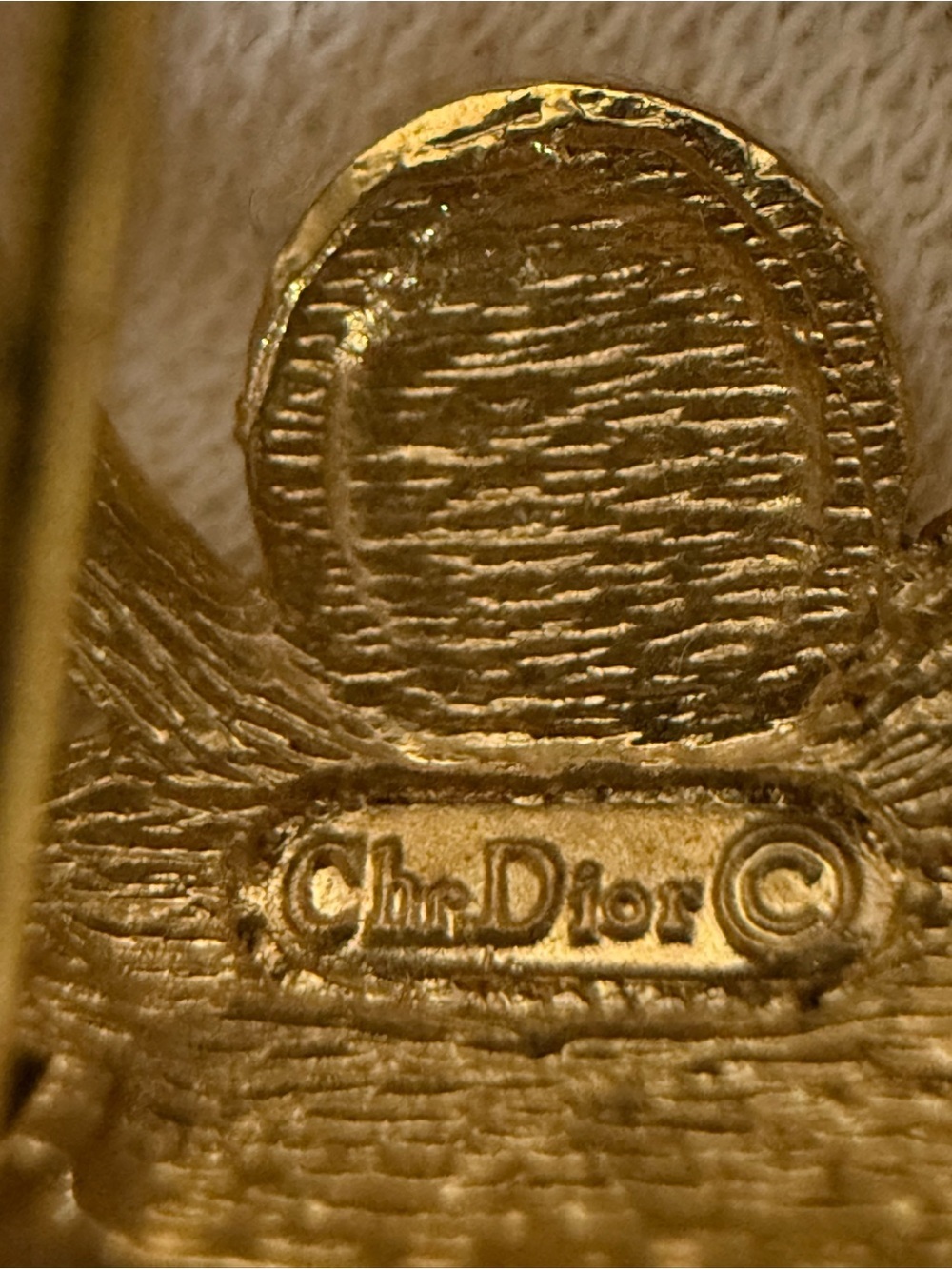 Authentic vintage Christian Dior Cage "Crown" brooch - Picture 14 of 14
